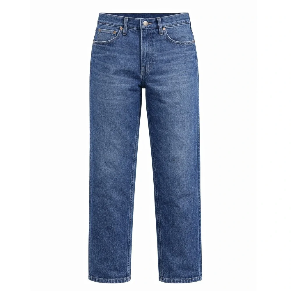 Wrangler 938PWD Jeans Men 32x30 Blue Straight Leg High Rise Western Denim